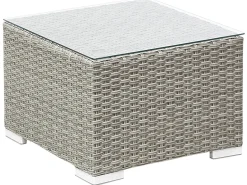 Beliani Harmaa 8-Istuttava Ulkosohvaryhma Pe-Rottingista Xxl Outlet