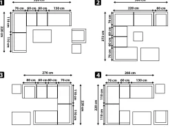 Beliani Harmaa 8-Istuttava Ulkosohvaryhma Pe-Rottingista Xxl Outlet