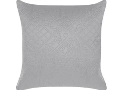 Beliani Harmaa Kohokuvioitu Paivapeittosetti 140 X 210 Cm Alamut Cheap