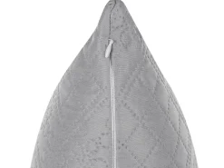 Beliani Harmaa Kohokuvioitu Paivapeittosetti 140 X 210 Cm Alamut Cheap