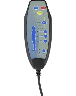 Beliani Hierontatuoli Jalkatuella Kangas Musta Hero Best Sale