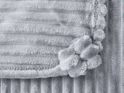 Beliani Huopa 150 X 200 Cm Harmaa Kaweri Flash Sale