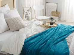 Beliani Huopa 200 X 220 Cm Turkoosi Saitler Hot