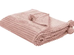 Beliani Huopa 150 X 200 Cm Vaaleanpunainen Kaweri Fashion