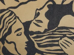 Beliani Huopa Beige/Musta 130 X 170 Cm Kudiya Online