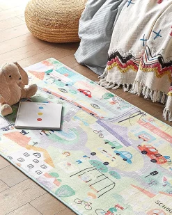 Beliani Huopa Puuvilla Beige 130 X 180 Cm Guna Best