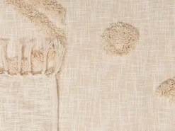 Beliani Huopa Puuvilla Beige 130 X 180 Cm Fatehpur Flash Sale