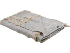 Beliani Huopa Puuvilla Harmaa/Beige 130 X 180 Cm Hospet Online