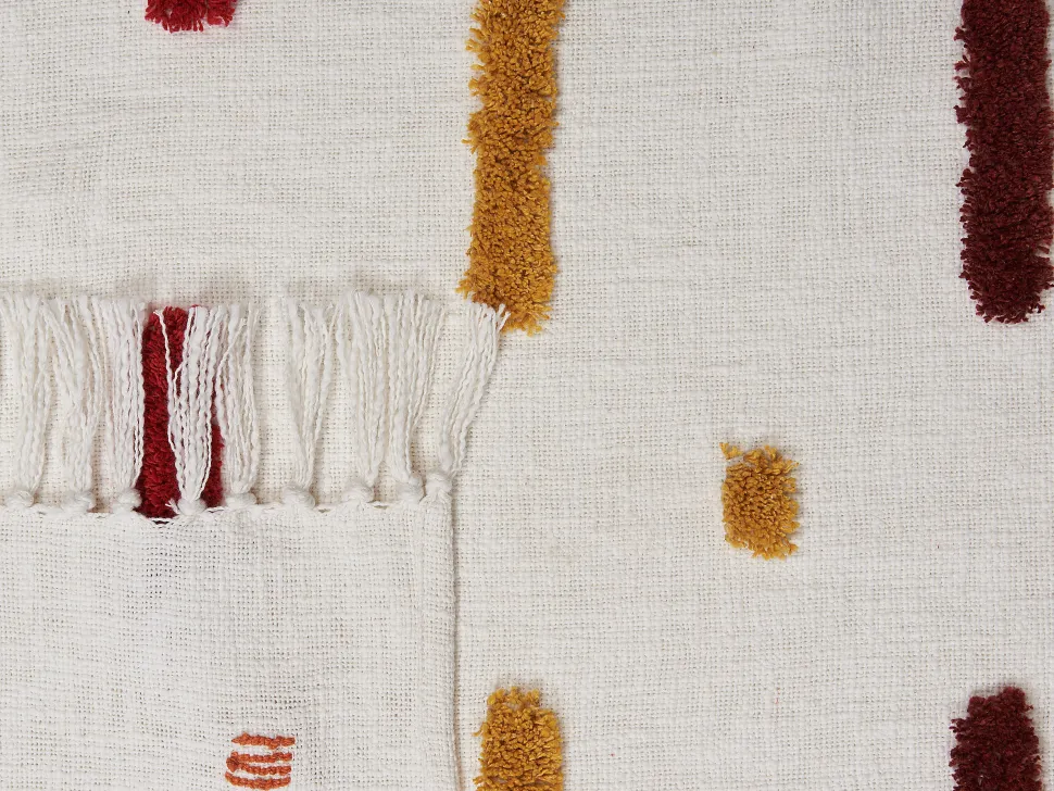 Beliani Huopa Puuvilla Monivarinen 130X180 Cm Alappuzha Shop