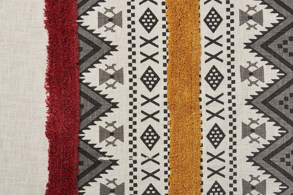 Beliani Huopa Puuvilla Monivarinen 130 X 180 Cm Ambala Clearance