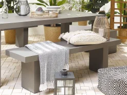 Beliani Huopa Puuvilla Musta 130 X 160 Cm Tangier Cheap