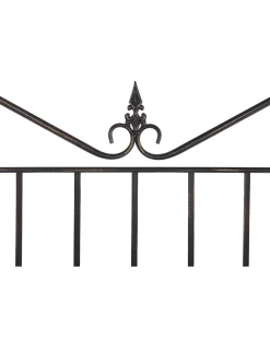 Beliani Hylly Rauta 4 Hyllya Musta Pavona Flash Sale