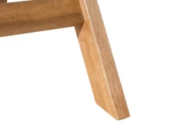 Beliani 2-Istuttava Bistrosetti Akaasia Vaalea Puu Fiji Shop