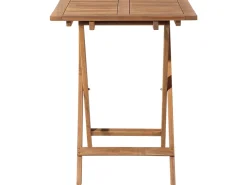 Beliani 2-Istuttava Bistrosetti Akaasia Vaalea Puu Fiji Shop