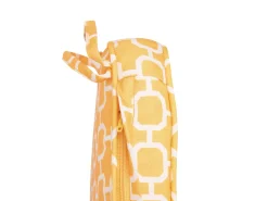 Beliani 2-Istuttava Bistrosetti Akaasia Valkoinen/Keltainen Fiji Shop