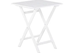 Beliani 2-Istuttava Bistrosetti Akaasia Valkoinen/Keltainen Fiji Shop