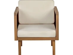 Beliani 2-Istuttava Bistrosetti Akaasiapuu Valkoinen Baratti Clearance