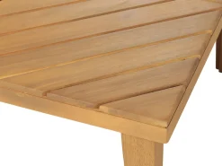 Beliani 2-Istuttava Bistrosetti Akaasiapuu Valkoinen Baratti Clearance