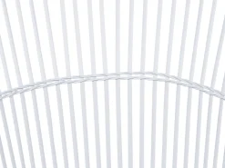 Beliani 2-Istuttava Bistrosetti Polyrottinki Luonnonvalkoinen Mesyna Sale