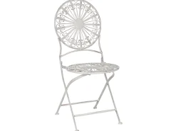 Beliani 2-Istuttava Bistrosetti Rauta Valkoinen Scafa Flash Sale