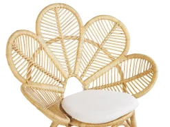 Beliani 2-Istuttava Bistrosetti Rottinki Luonnonvari Florentine/Limni New