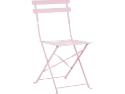 Beliani 2-Istuttava Bistrosetti Teras Pastellipinkki Fiori Sale