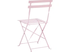 Beliani 2-Istuttava Bistrosetti Teras Pastellipinkki Fiori Sale