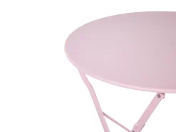 Beliani 2-Istuttava Bistrosetti Teras Pastellipinkki Fiori Sale