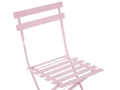 Beliani 2-Istuttava Bistrosetti Teras Pastellipinkki Fiori Sale