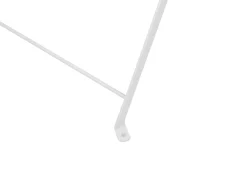 Beliani 2-Istuttava Bistrosetti Teras Valkoinen Fiori Store