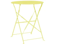 Beliani 2-Istuttava Bistrosetti Teras Limenvihrea Fiori Clearance