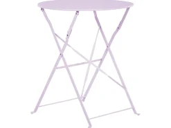 Beliani 2-Istuttava Bistrosetti Teras Violetti Fiori Flash Sale