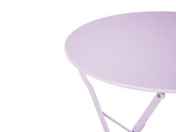 Beliani 2-Istuttava Bistrosetti Teras Violetti Fiori Flash Sale