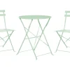 Beliani 2-Istuttava Bistrosetti Teras Mintunvihrea Fiori Shop