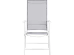 Beliani 6-Istuttava Harmaa Alumiininen Ulkoruokailuryhma Catania Best