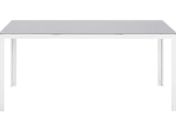 Beliani 6-Istuttava Harmaa Alumiininen Ulkoruokailuryhma Catania Best