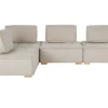 Beliani 4-Istuttava Kulmamoduulisohva Beige Tibro Online
