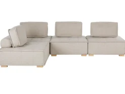 Beliani 4-Istuttava Kulmamoduulisohva Beige Tibro Online