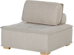 Beliani 4-Istuttava Kulmamoduulisohva Beige Tibro Online