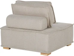 Beliani 4-Istuttava Kulmamoduulisohva Beige Tibro Online