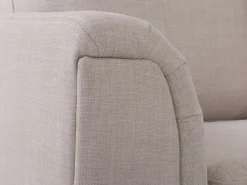 Beliani 5-Istuttava Kulmasohva Ja Rahi Kangas Vasenk. Beige Oslo New