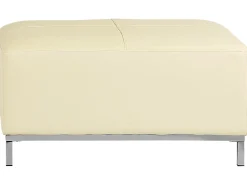 Beliani 5-Istuttava Kulmasohva Ja Rahi Nahka Vasenk. Beige Oslo Cheap