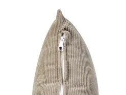 Beliani 5-Istuttava Kulmasohva Ja Rahi Vakosametti Oikeak. Ruskeanharmaa Lemvig Clearance