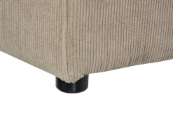 Beliani 5-Istuttava Kulmasohva Ja Rahi Vakosametti Oikeak. Ruskeanharmaa Lemvig Clearance