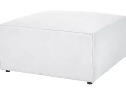 Beliani 4-Istuttava Kulmasohva Ja Rahi Vakosametti Oikeak. Luonnonvalkoinen Lemvig Clearance