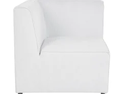 Beliani 4-Istuttava Kulmasohva Ja Rahi Vakosametti Oikeak. Luonnonvalkoinen Lemvig Clearance