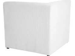 Beliani 4-Istuttava Kulmasohva Ja Rahi Vakosametti Oikeak. Luonnonvalkoinen Lemvig Clearance