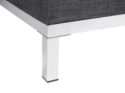 Beliani 5-Istuttava Kulmasohva Ja Rahi Kangas Vasenk. Tummanharmaa Oslo Cheap