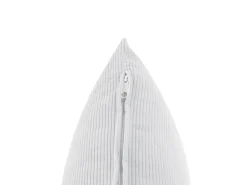 Beliani 5-Istuttava Kulmasohva Ja Rahi Vakosametti Vasenk. Luonnonvalkoinen Lemvig Online