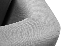 Beliani 6-Istuttava Kulmasohva Kangas Vasenk. Vaaleanharmaa Stockholm Sale